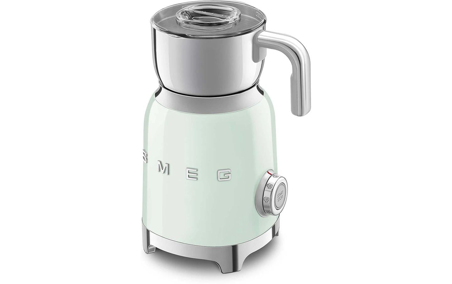 Smeg MFF11PGEU Milchschäumer – 600 ml, 500 W, Hellgrün