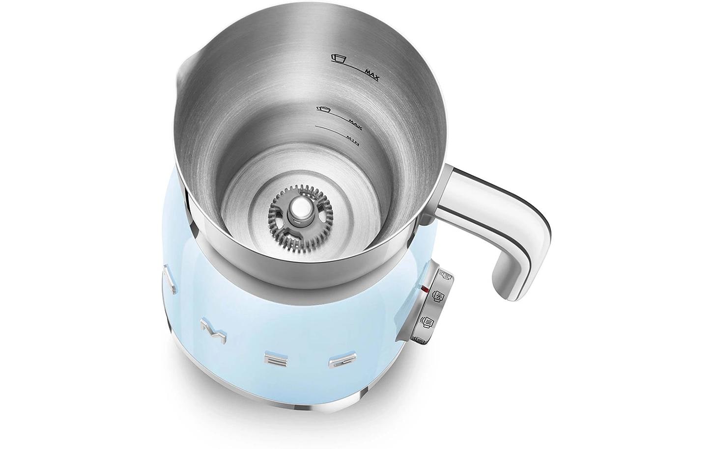 Smeg 50's Style MFF11PBEU Milchschäumer – 600 ml, Hellblau