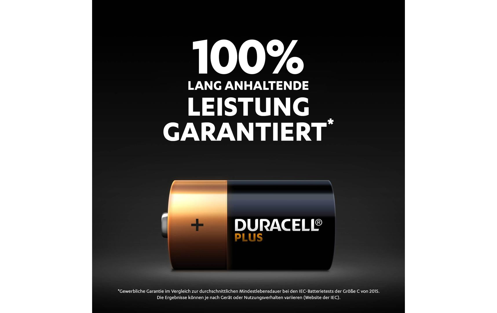 Duracell C Batterien, Alkaline, 1,5 V – 2 Stk.