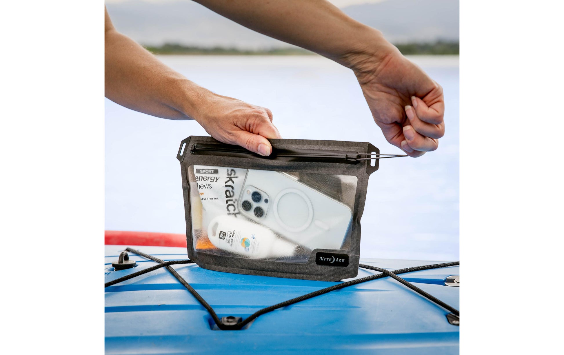Nite Ize Wasserdichter Beutel – IP67 – 3 l – Schwarz – Thermoplastisches Polyurethan (TPU)