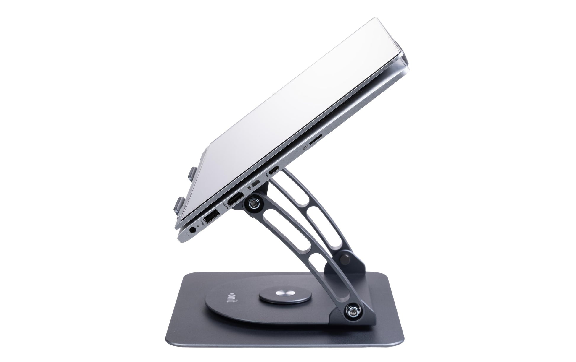 ONIT Laptop-Ständer – bis 17,3" – Höhenverstellbar, 360° drehbar – Anthrazit