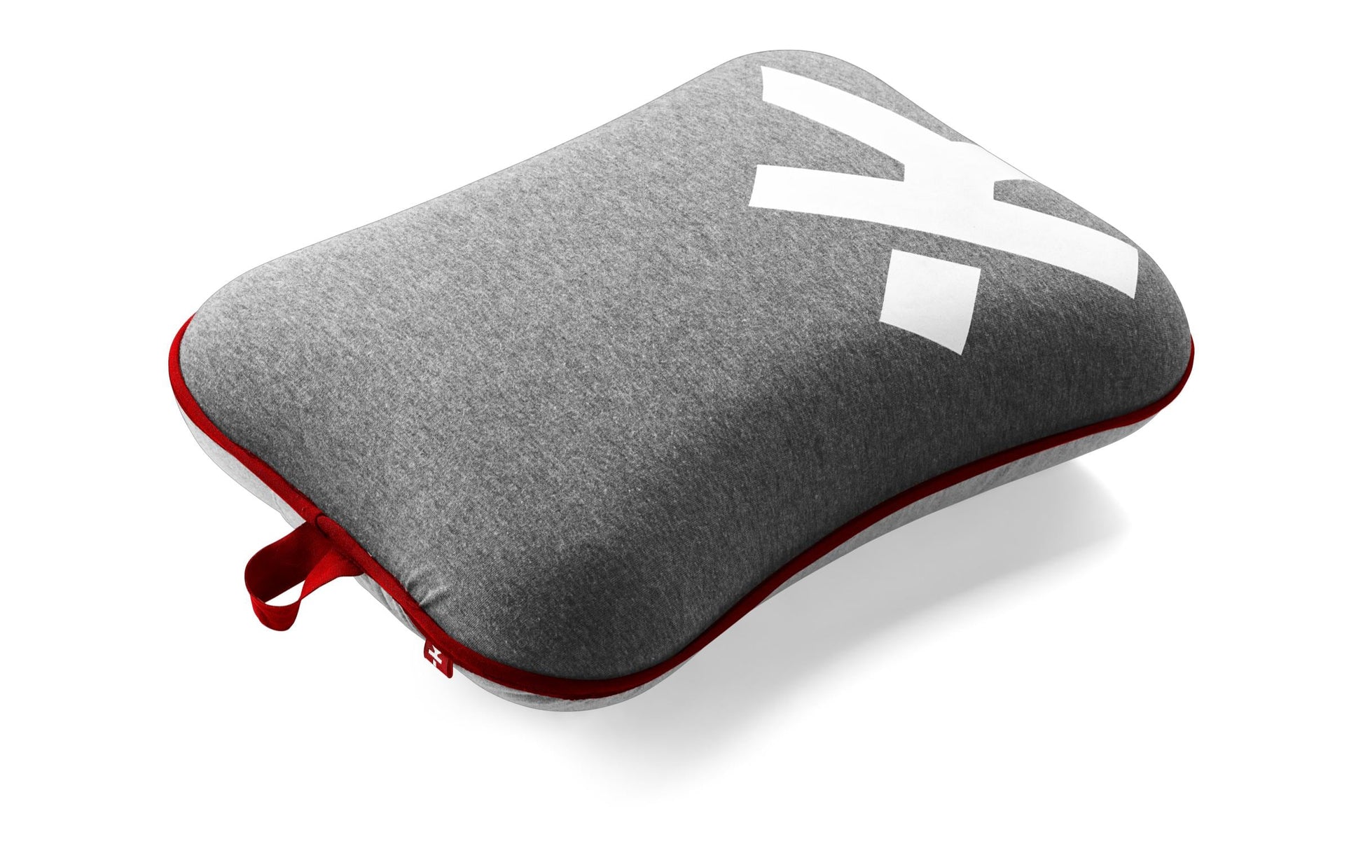 Skross Reisekissen – waschbar – 120×295×390 mm – dunkelgrau – Schaumstoff