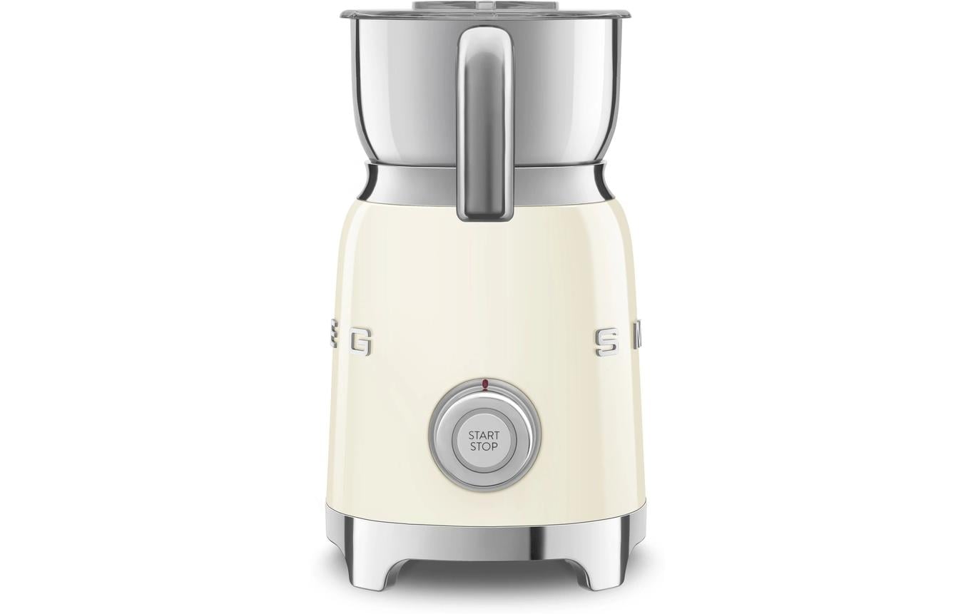 Smeg 50's Style MFF11CREU Milchschäumer – 600 ml, Crème