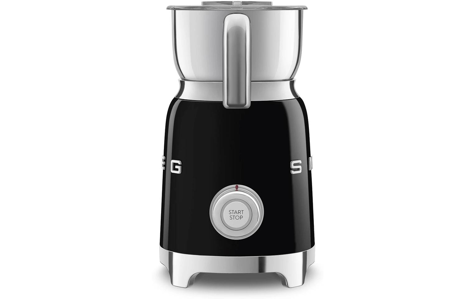 Smeg 50's Style MFF11BLEU Milchschäumer – 600 ml, Schwarz