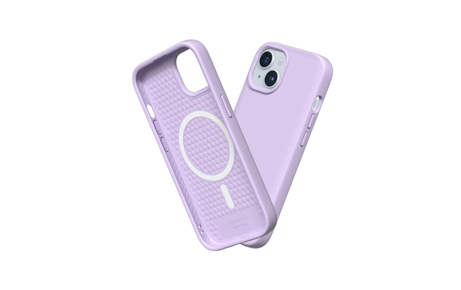 RhinoShield Backcover Solidsuit – für Apple iPhone 15 Plus – violett – MagSafe-kompatibel