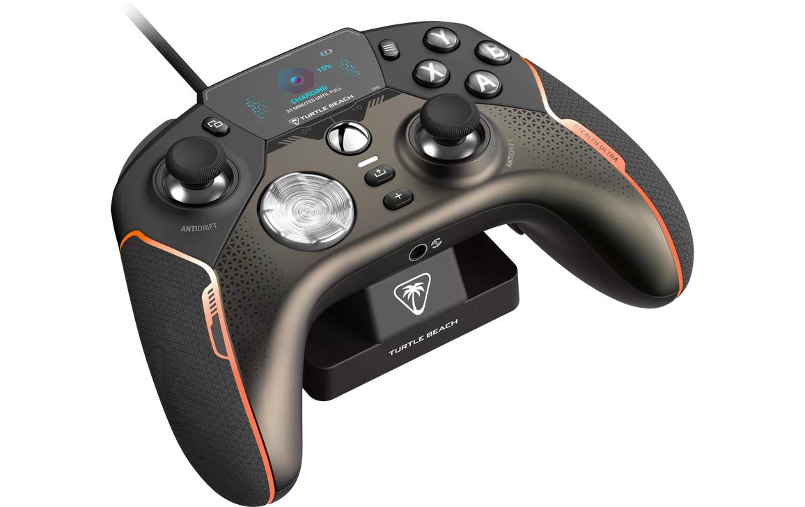 Turtle Beach Stealth Ultra – Gamepad – USB + RF + Bluetooth, Eingebautes Display, für Xbox & PC