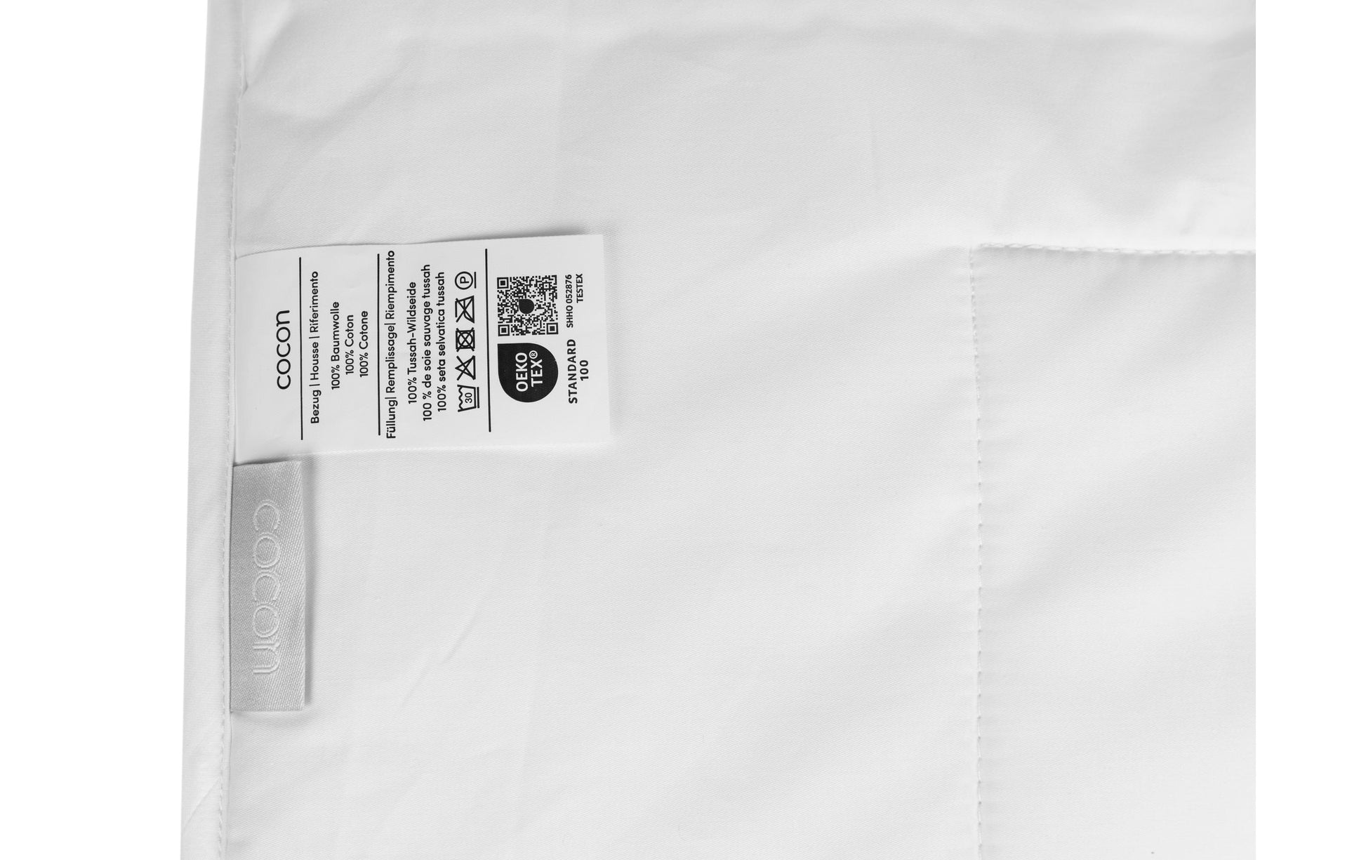 COCON Light Seide-Duvet – 160 × 210 cm, OEKO-TEX STeP
