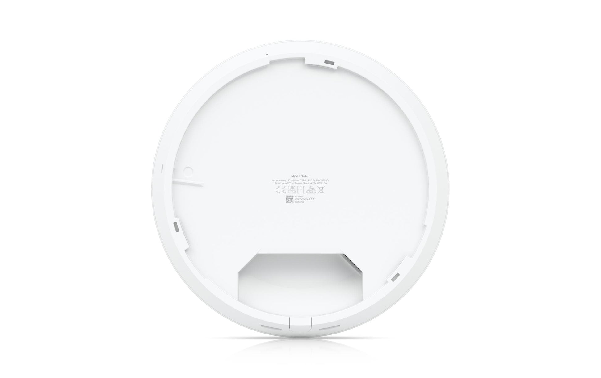 Ubiquiti UniFi U7 Pro – Wi-Fi 7 Access Point, Tri-Band (2,4/5/6 GHz), 2,5GbE, PoE+, Decke/Wand, Weiss