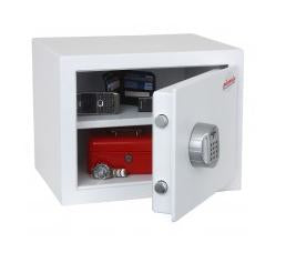 Phoenix Safe Co. Phoenix Tresor Fortress II SS1182E – Elektronikschloss – 25 l – Bodenmontage – Einbruchschutzklasse S2 – Weiss