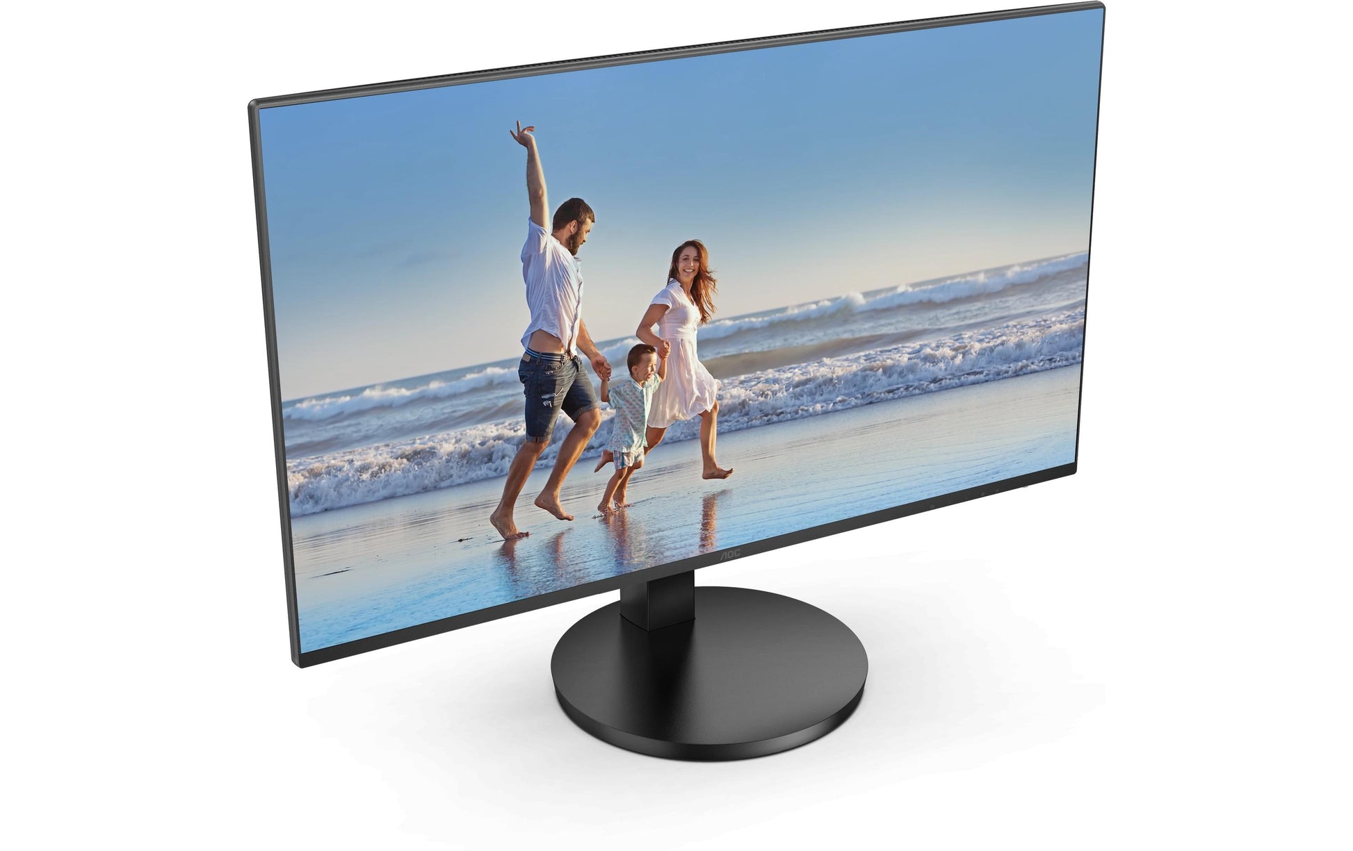 AOC 27B3CF2 – Monitor, 27", IPS, 100 Hz, 250 cd/m², USB-C, Lautsprecher, VESA 100 × 100, Schwarz