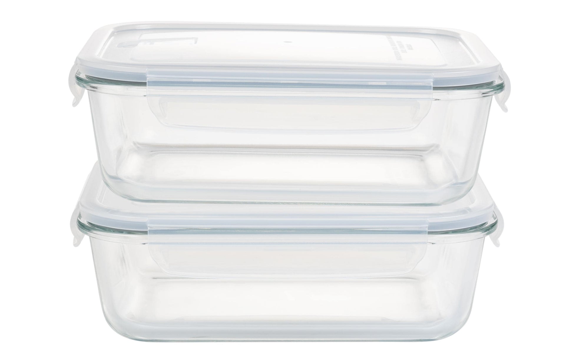 Furber. Furber – Vorratsdose 1,5 l, 15,4 × 20,7 × 5,8 cm, Glas, Transparent, 2er-Set