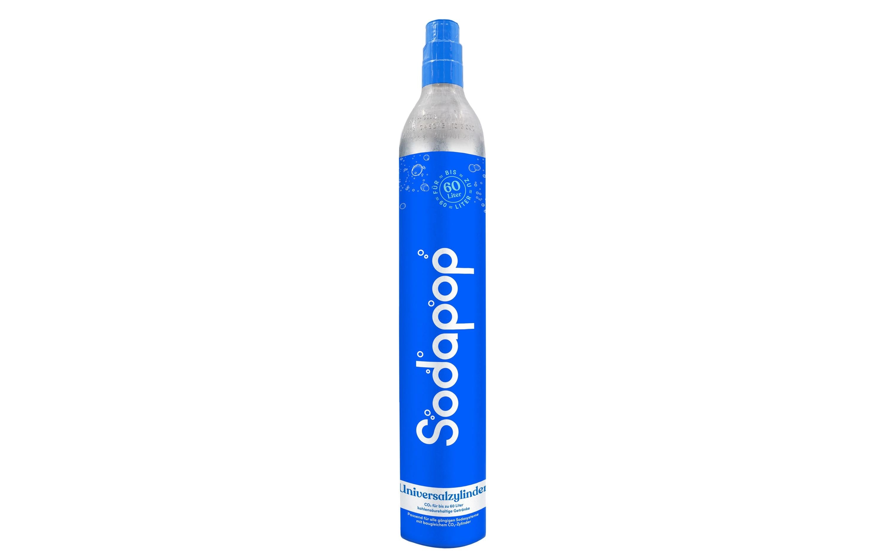 mySodapop Sodapop – CO2-Zylinder – 425 g, für Wassersprudler