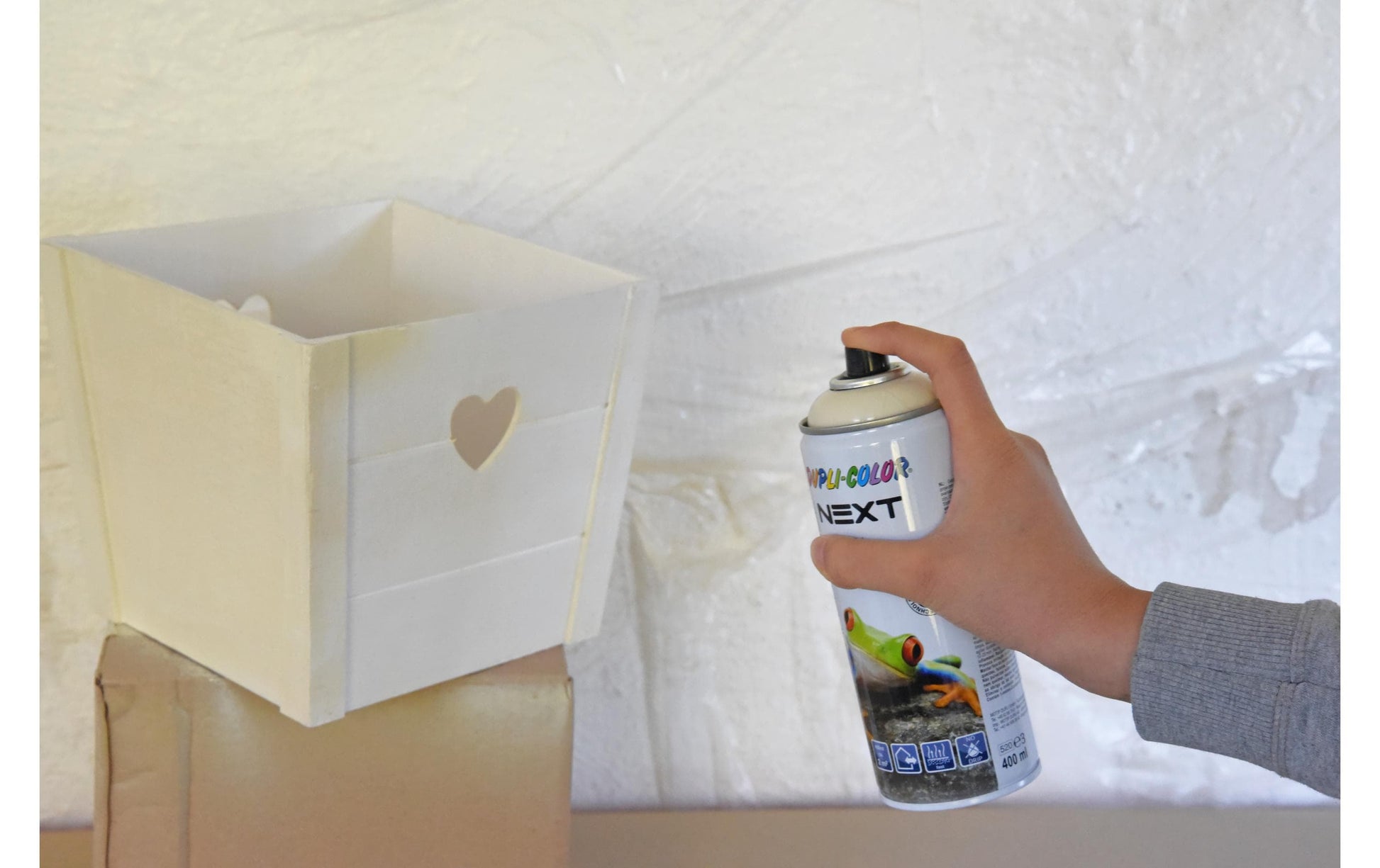 Dupli-Color Next Farbspray – Dunkelgrün, seidenmatt – 400 ml – für Glas, Holz, Metall