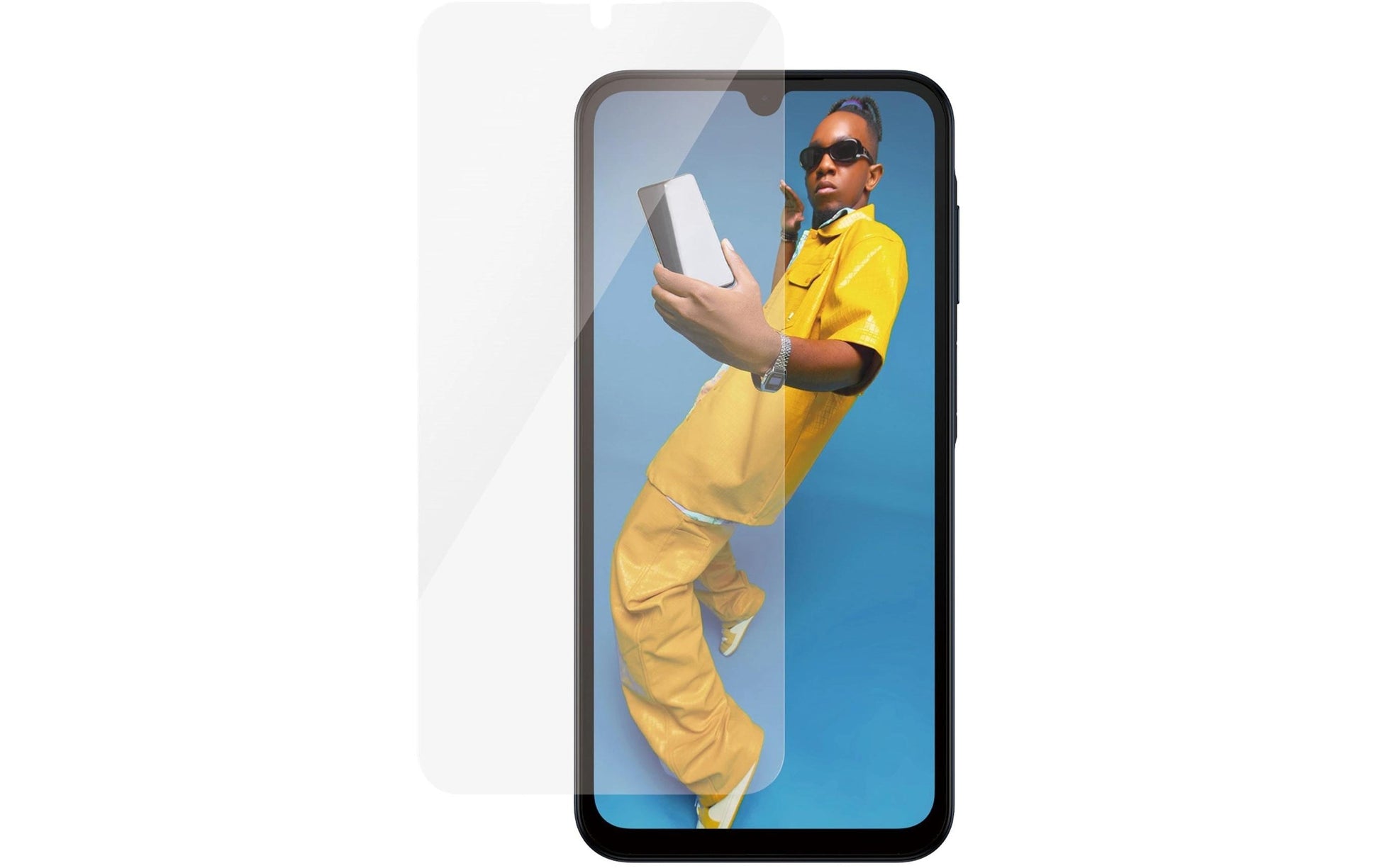 PanzerGlass Displayschutz (Folie), Ultra-Wide Fit – für Galaxy A15/A15 5G