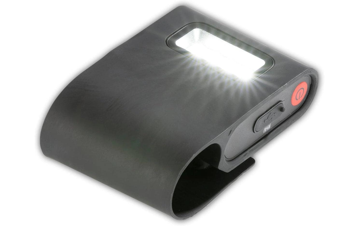 LANDMANN Grillleuchte – 20,0 × 7,5 × 3,0 cm, für Grill, ABS, Schwarz