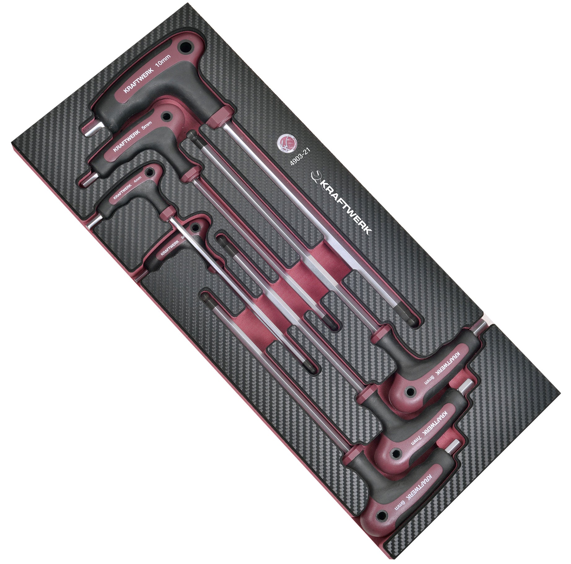 Kraftwerk Schraubenzieher-Set – Completo EVA3 4903-21, 7-teilig