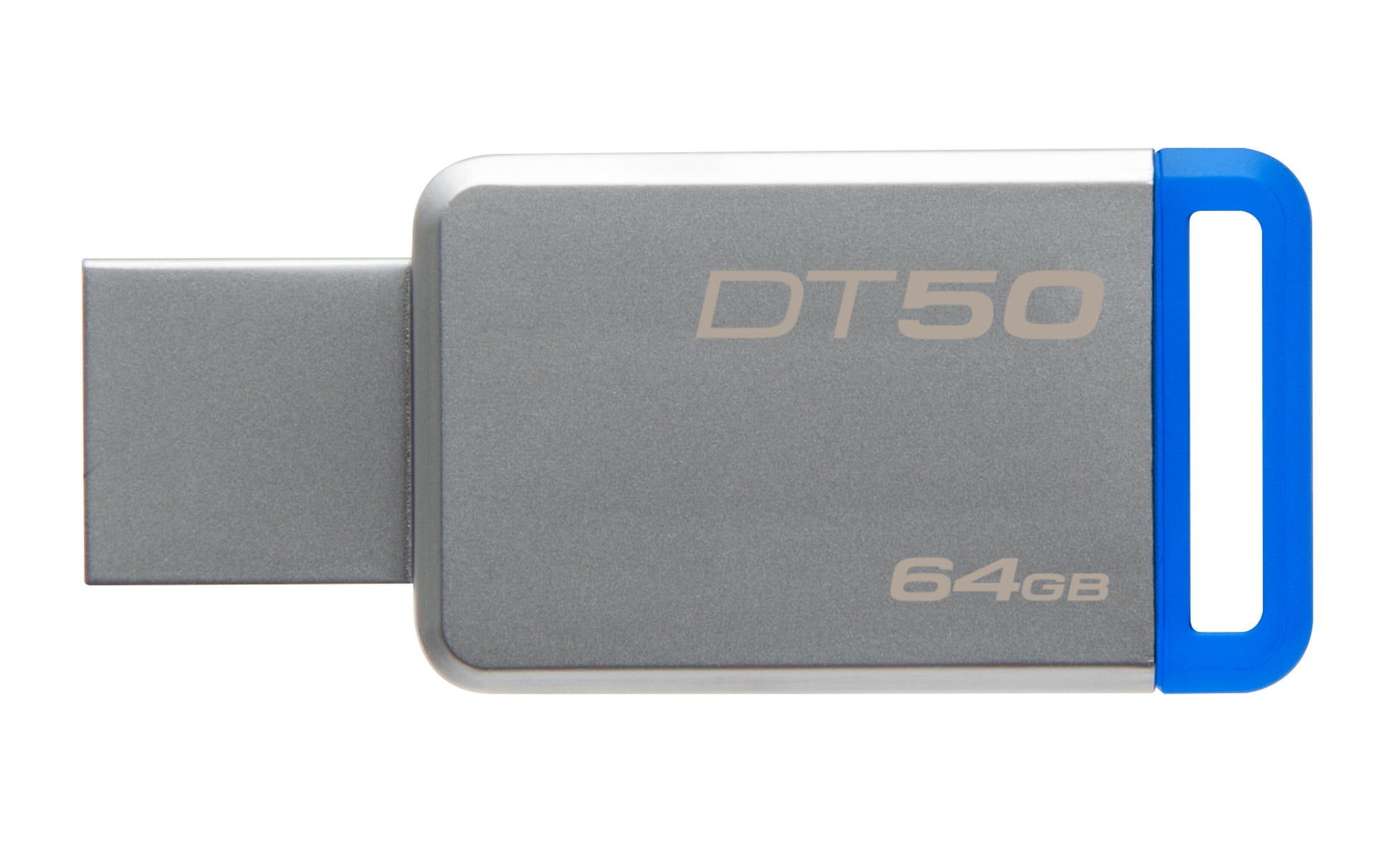 Kingston Technology Kingston DataTraveler 50 Metall/Blau USB-Stick – 64 GB, USB 3.0