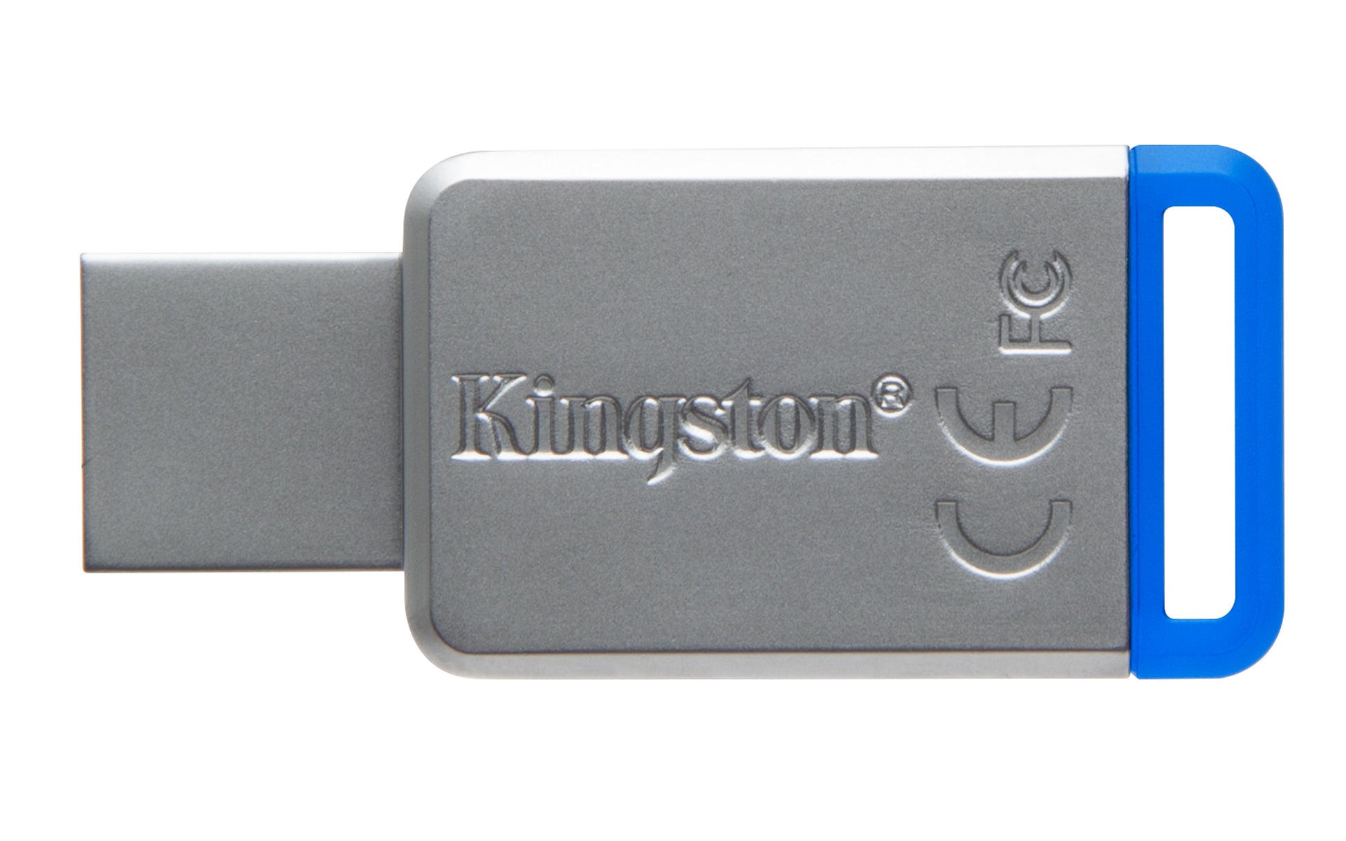 Kingston Technology Kingston DataTraveler 50 Metall/Blau USB-Stick – 64 GB, USB 3.0