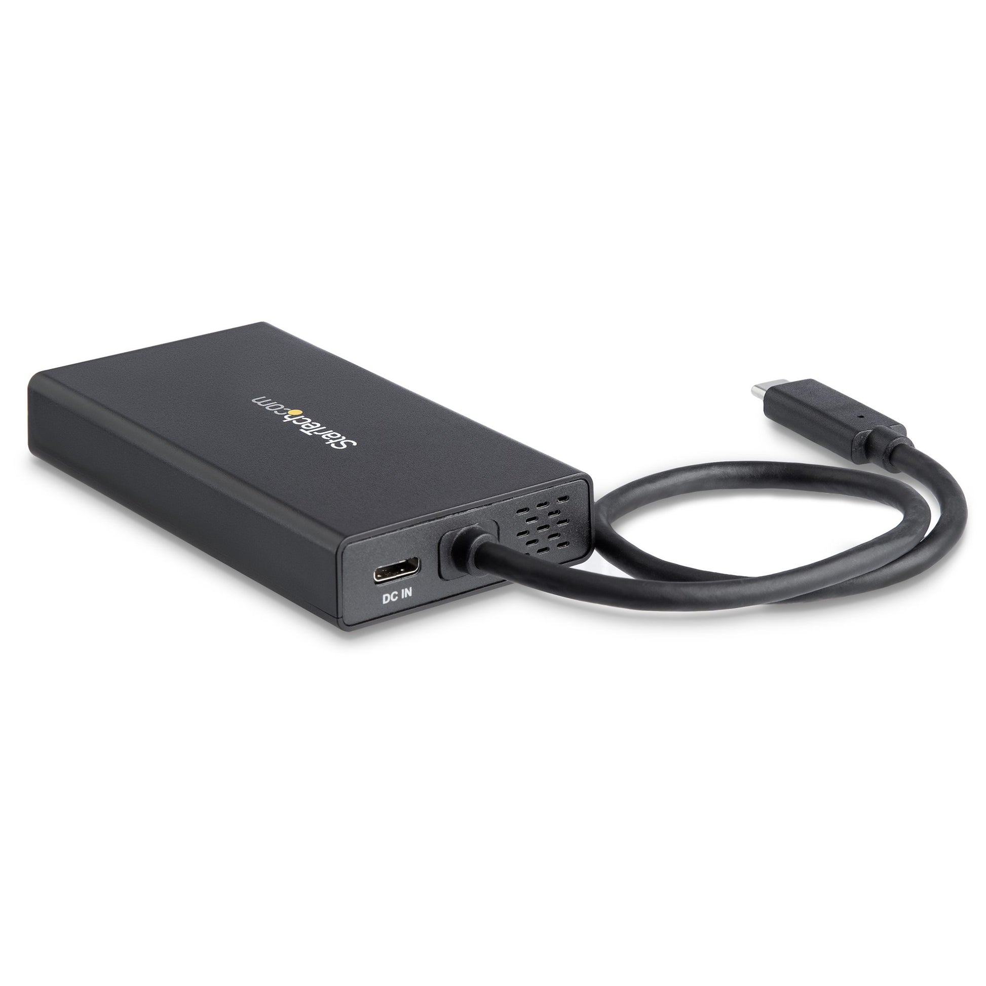 StarTech.com Multiport-Adapter – USB-C, HDMI, 2× USB-A, 60 W PD, GbE, für Windows/Mac/ChromeOS