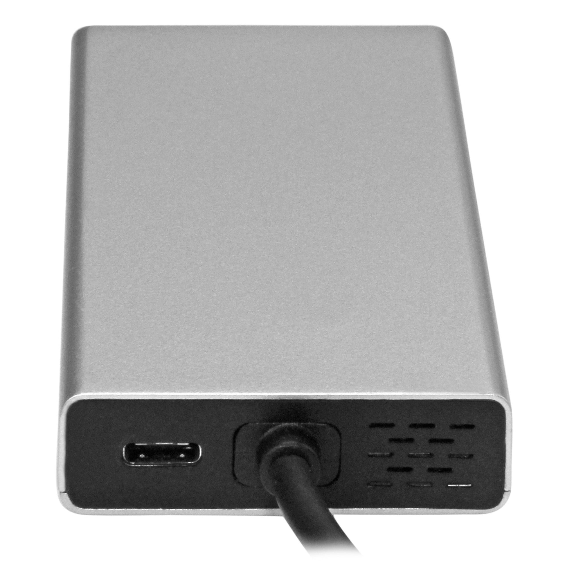 StarTech.com Multiport-Adapter – USB-C, HDMI, 2× USB-A, 60 W PD, GbE, für Windows/Mac/ChromeOS