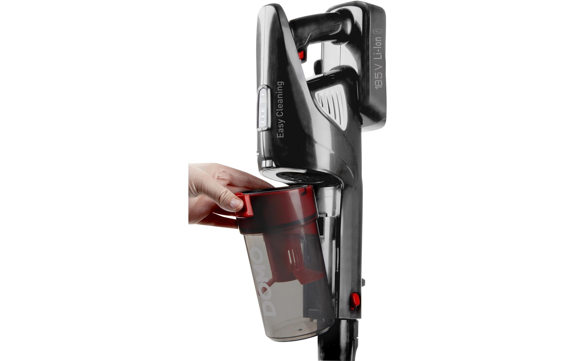 Domo Staubsauger DO1032SV – 2-in-1, 0,6 l, Akkubetrieb, 2 Stufen