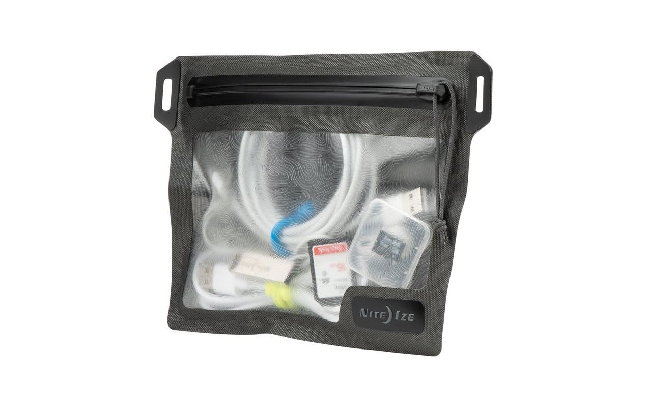 Nite Ize Wasserdichter Beutel – IP67, Reissverschluss – 0,4 l – Schwarz – 1 Stk.