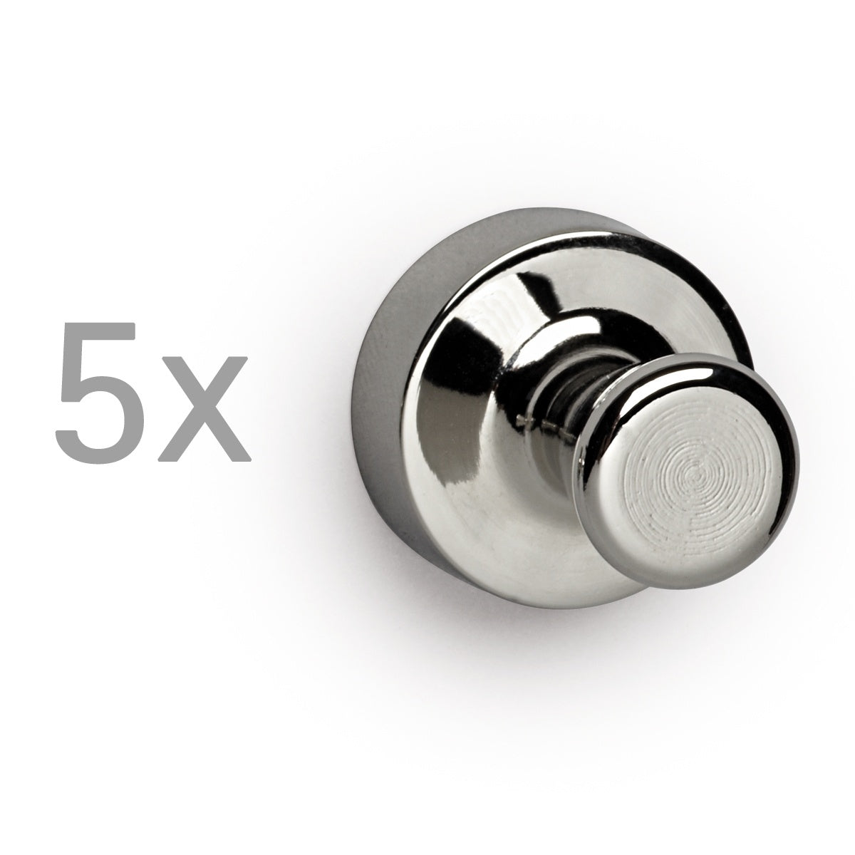 MAUL Neodym-Kegelmagnet – 12 × 16 mm – 5 Stück