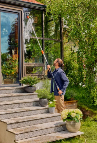 Gardena Wischerstiel Cleansystem – 155–260 cm, Aluminium