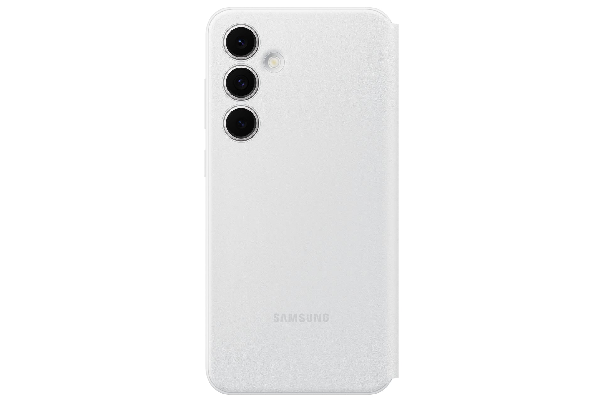 Samsung Booklet-Hülle – für Samsung Galaxy S24 FE – weiss – mit Kartenfach