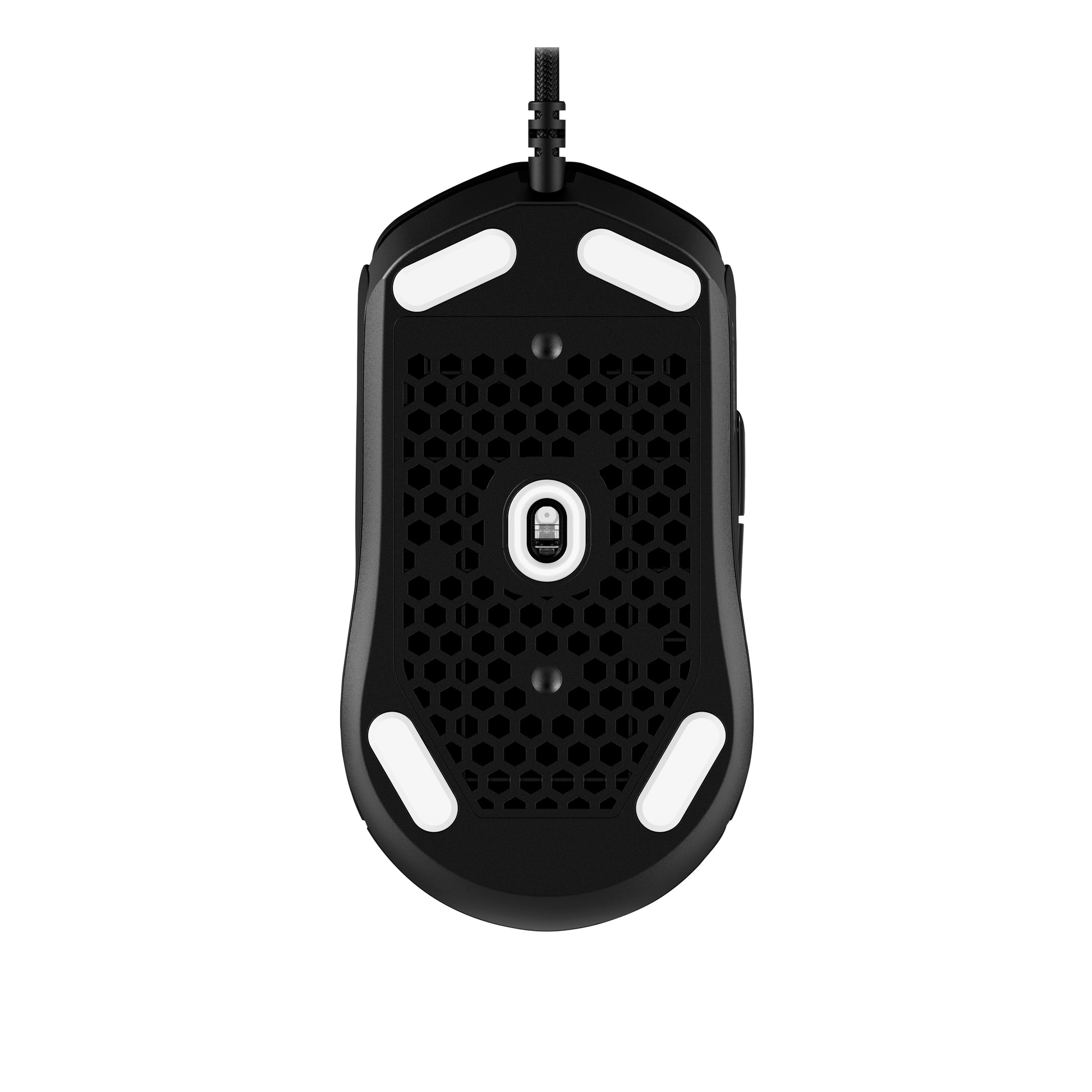 HyperX Pulsefire Haste 2 Gaming-Maus – Verkabelt, 6 Tasten, Rechtshänder, Beleuchtung, Schwarz