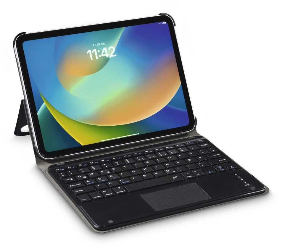 Hama Tastatur-Case für iPad Pro 11" (M4/2024) – Bluetooth, QWERTZ (CH) – Schwarz