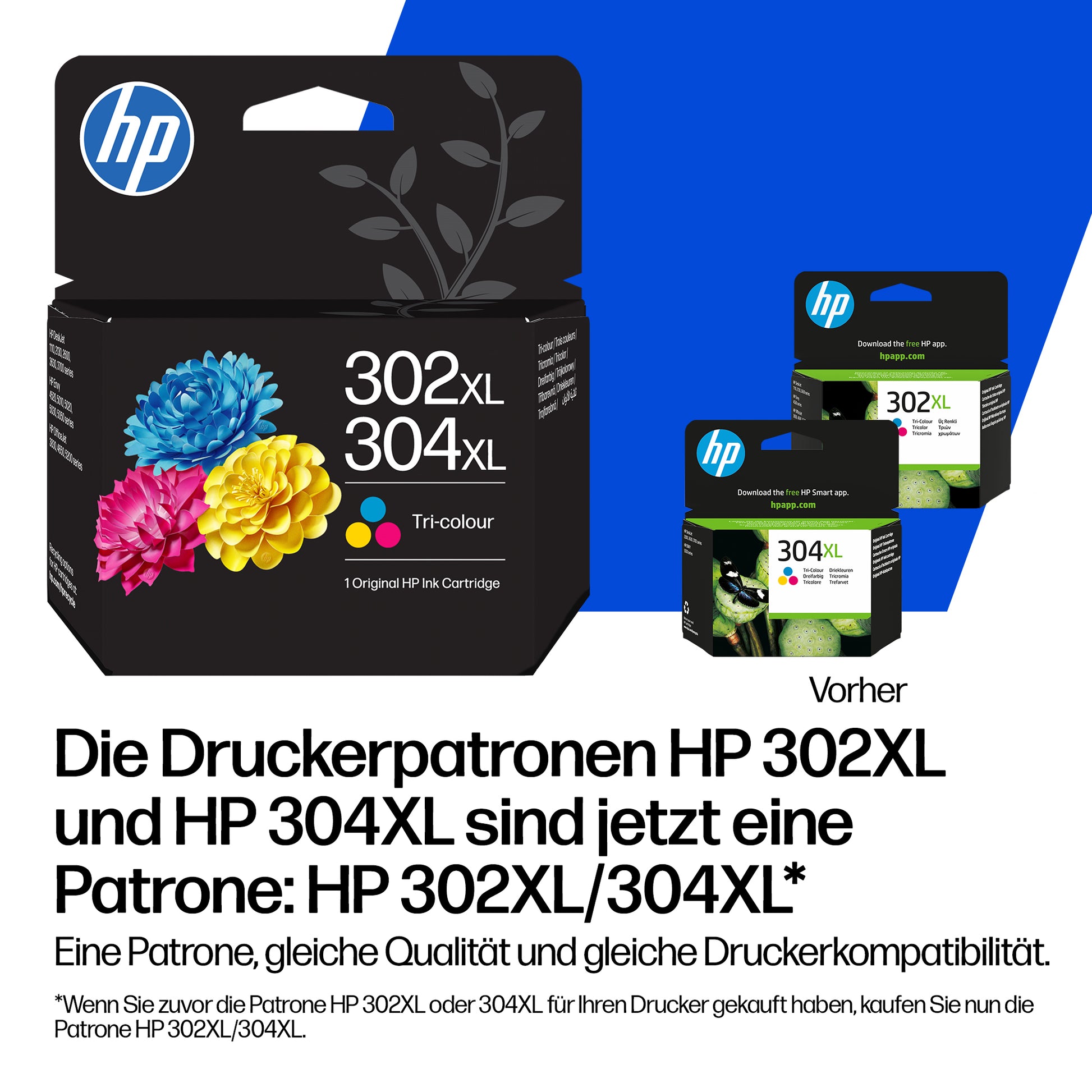 HP 302/304 Schwarz Tintenpatrone (Original) – 120 Seiten – für DeskJet, Envy, OfficeJet