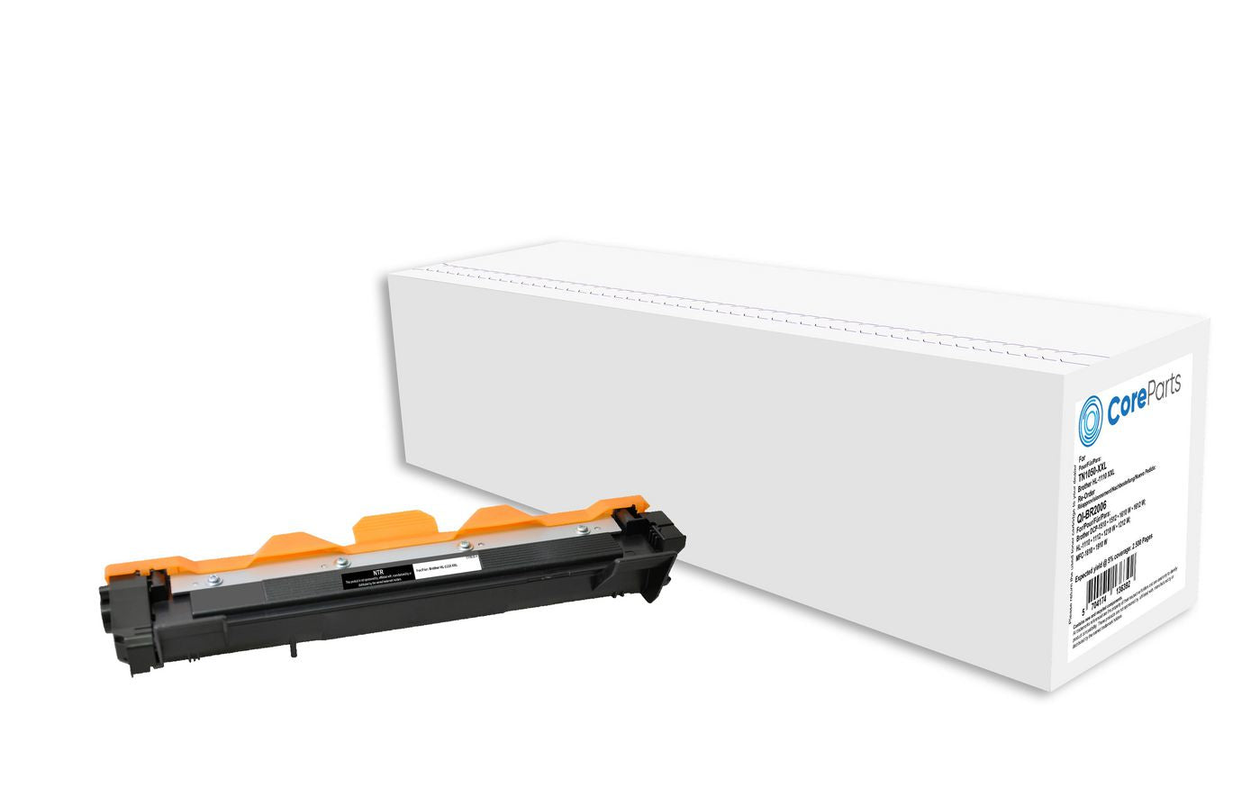 CoreParts TN1050-XXL Schwarzer Toner – Kompatibel XXL – 2'500 Seiten – für Brother HL-1110