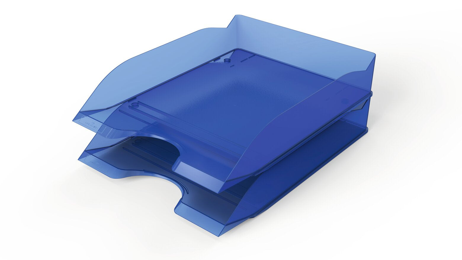 Durable Basic – Briefkorb für A4, Kunststoff, weiss, 253 × 337 × 63 mm