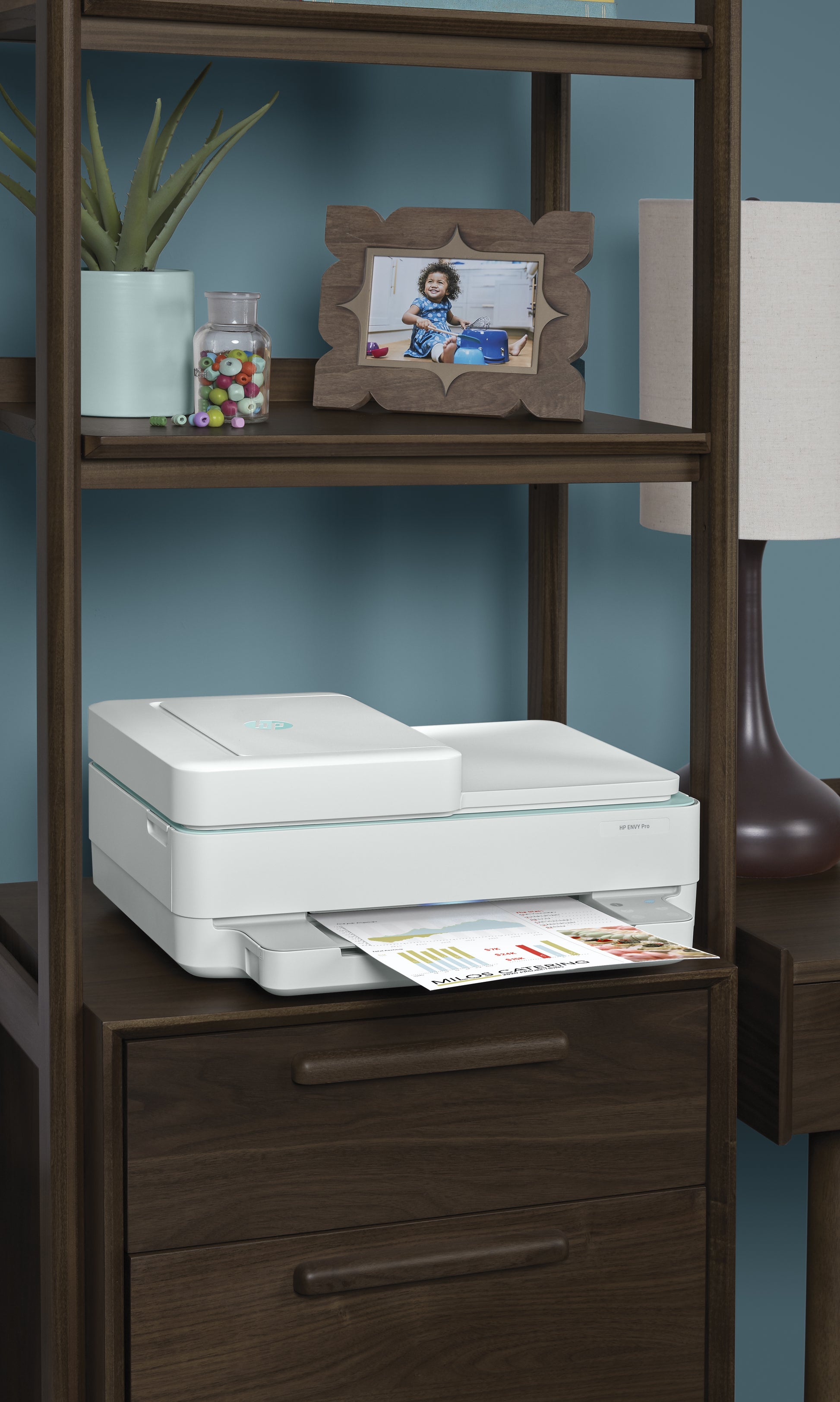 HP ENVY Pro 6422 – Farbtintenstrahl-Multifunktionsdrucker, A4, 4-in-1, Duplex, ADF, WLAN, AirPrint, Mopria