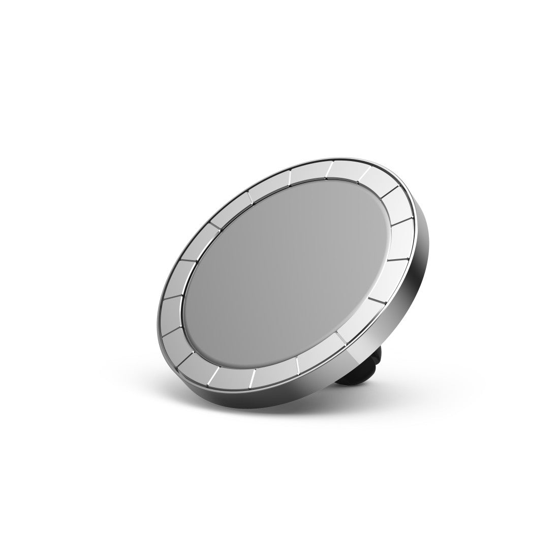Hama MagLock – Auto-Halterung – Lüftungsschlitz, magnetisch – für iPhone 12–15 – Schwarz/Silber