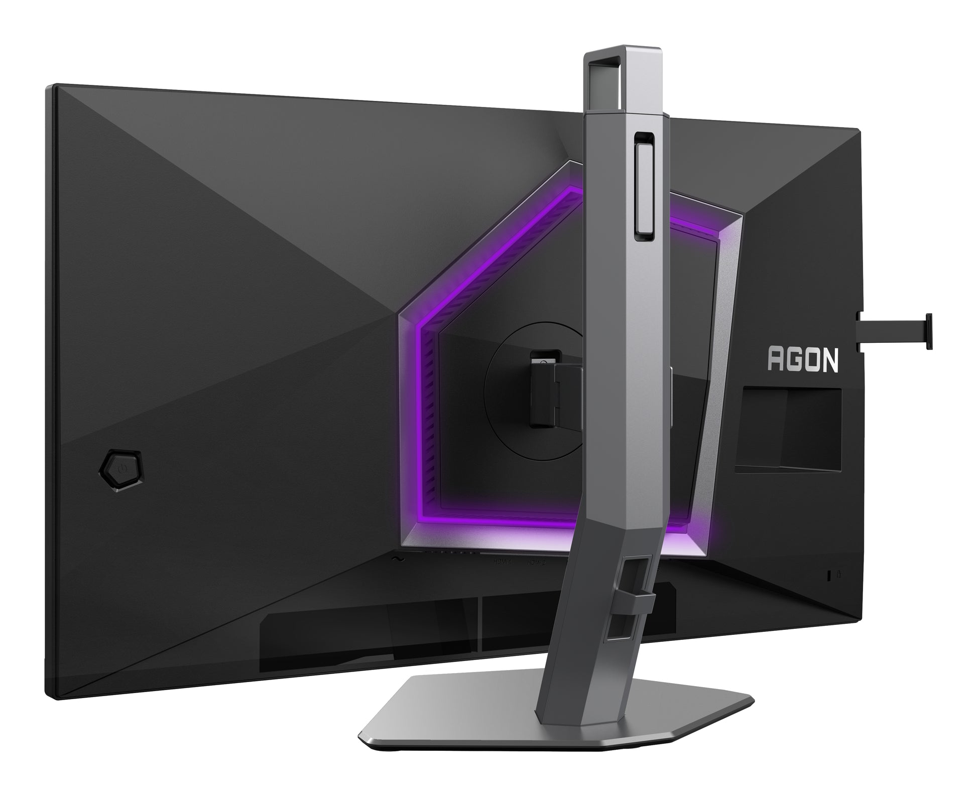 AOC AG246FK6 – Monitor, 24,1", TN, 610 Hz, 500 cd/m², Adaptive Sync, USB-C, USB-Hub, VESA 100 × 100, Schwarz