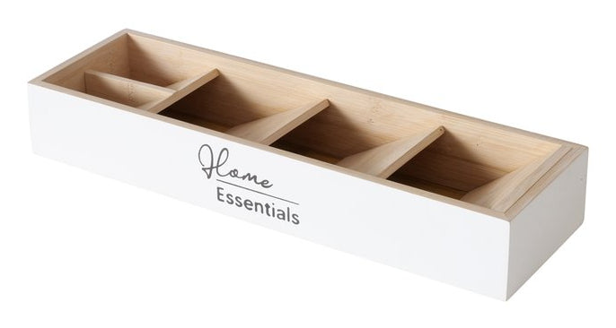 Boltze Aufbewahrungsbox ohne Deckel – Holz – Weiss – 120 × 60 × 120 mm