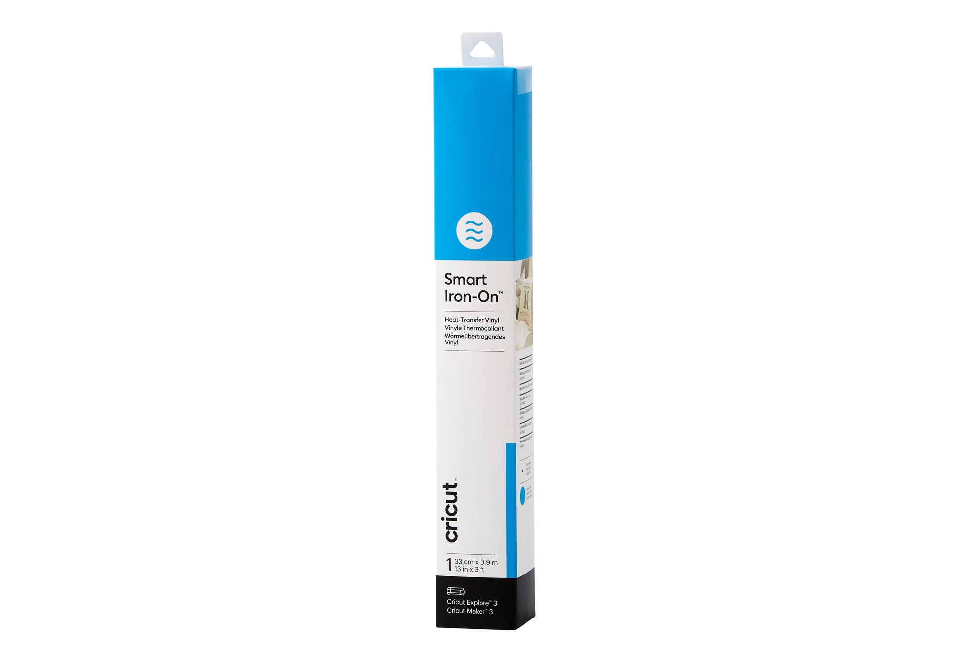 Cricut Aufbügelfolie – Hellblau – 330 × 910 mm