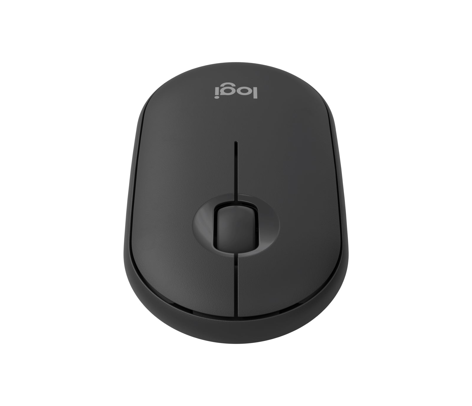 Logitech Pebble M350s Maus – kabellos, Bluetooth, Graphit
