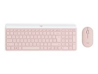 Logitech MK470 Slim Combo – Tastatur, IT-Layout (IT), Rosa
