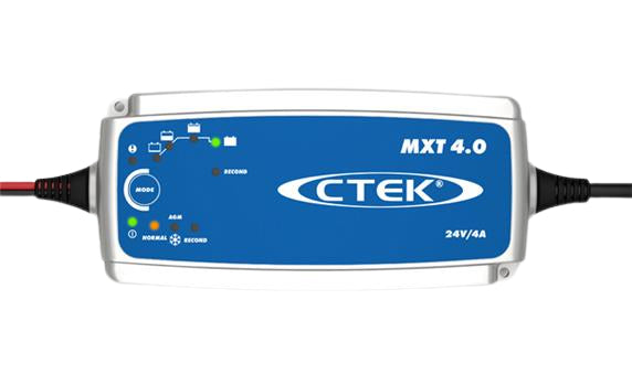 Ctek MXT 4.0 Ladegerät – 96 W, IP65, Erhaltungsladung – für 24 V Blei-Säure-Batterien