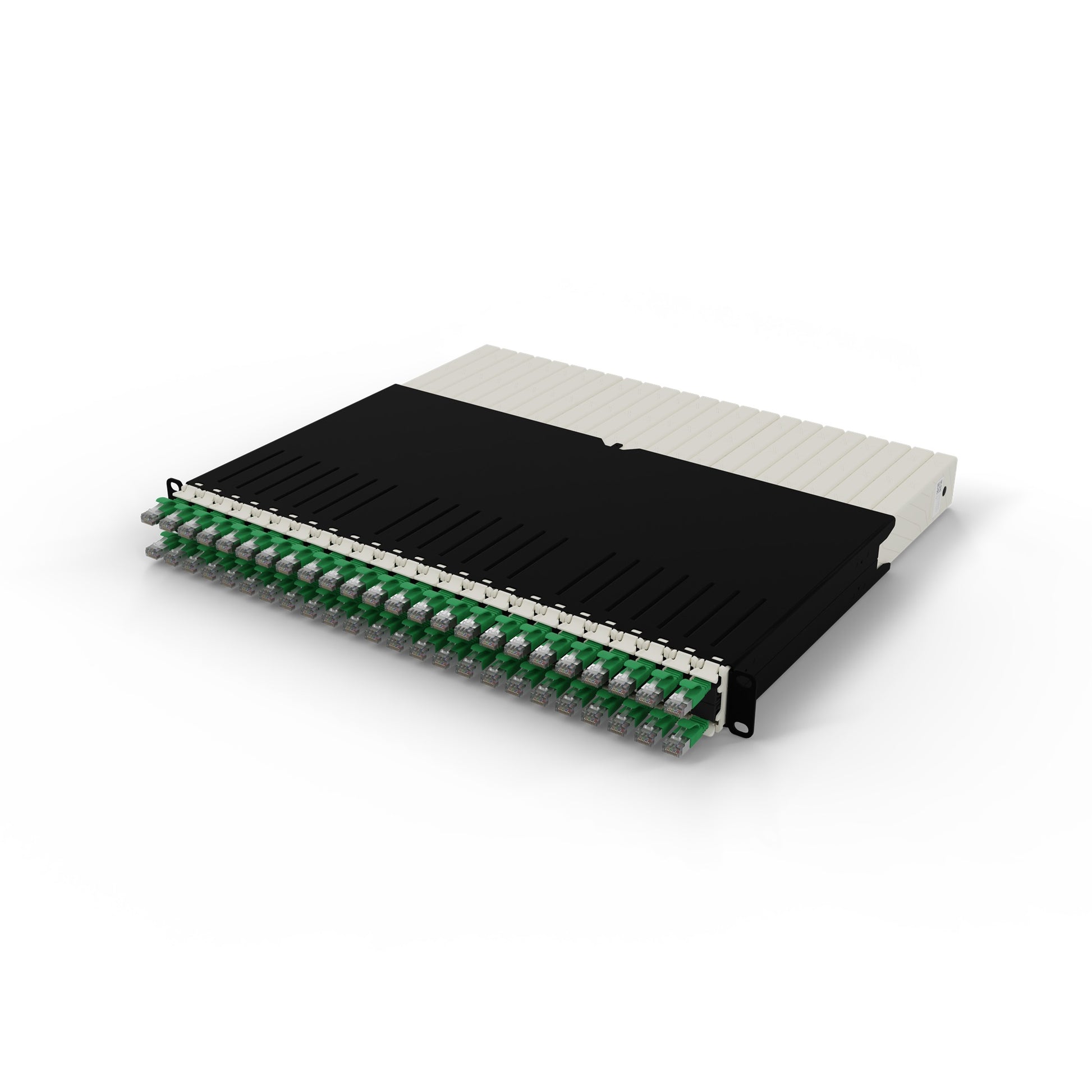 Patchbox Netzwerkkabel – geschirmt, grün