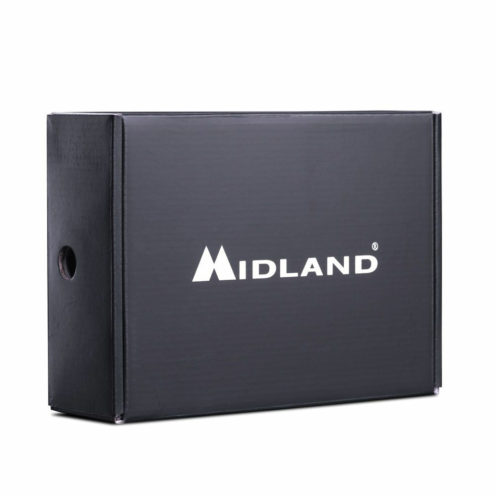 Midland BTX1 Pro S Bluetooth-Headset – für Motorrad – Bluetooth 4,2 – Schwarz/Orange