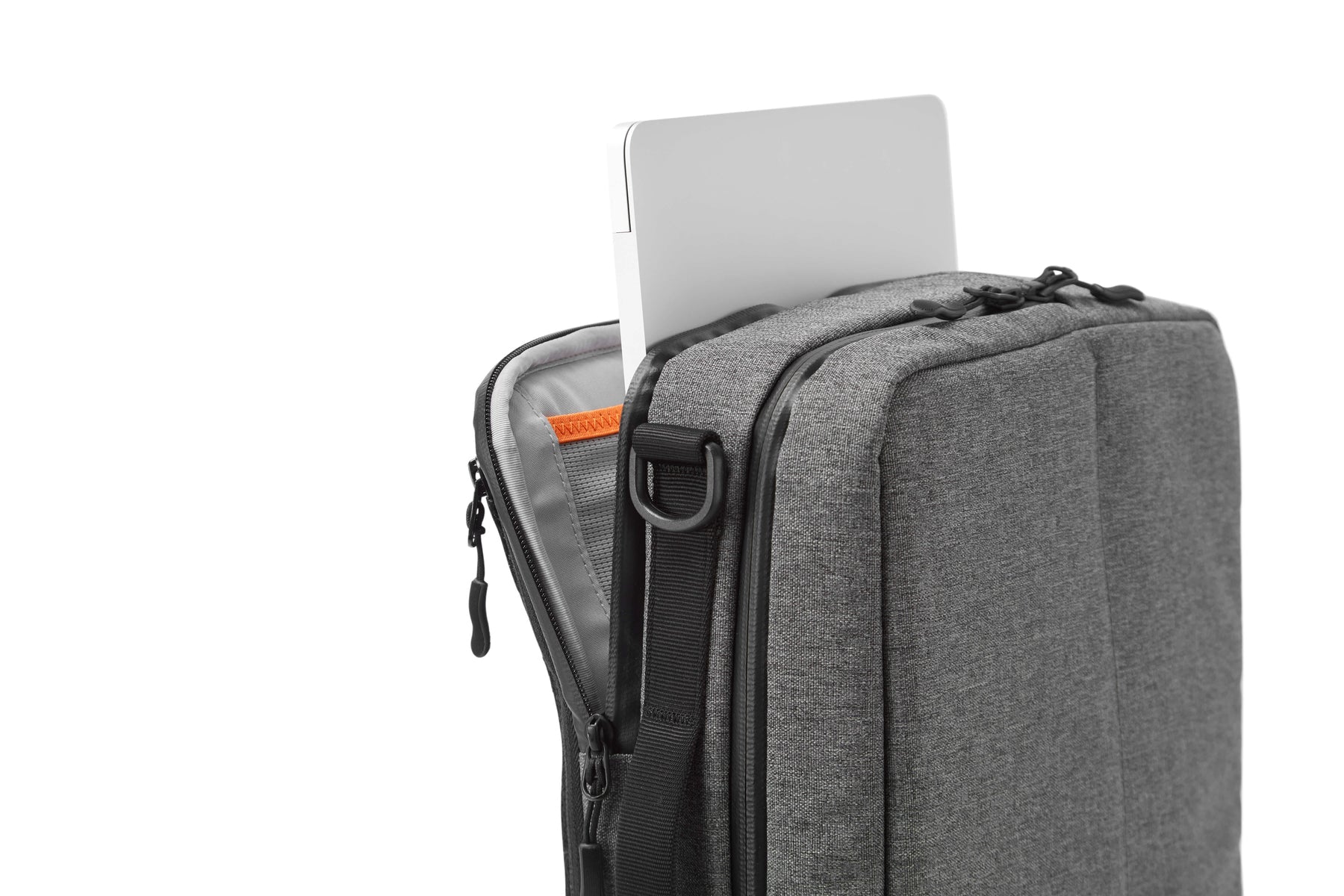 Hotbox Notebook-Rucksack – für 15" Notebook, rPET, grau, gepolstert