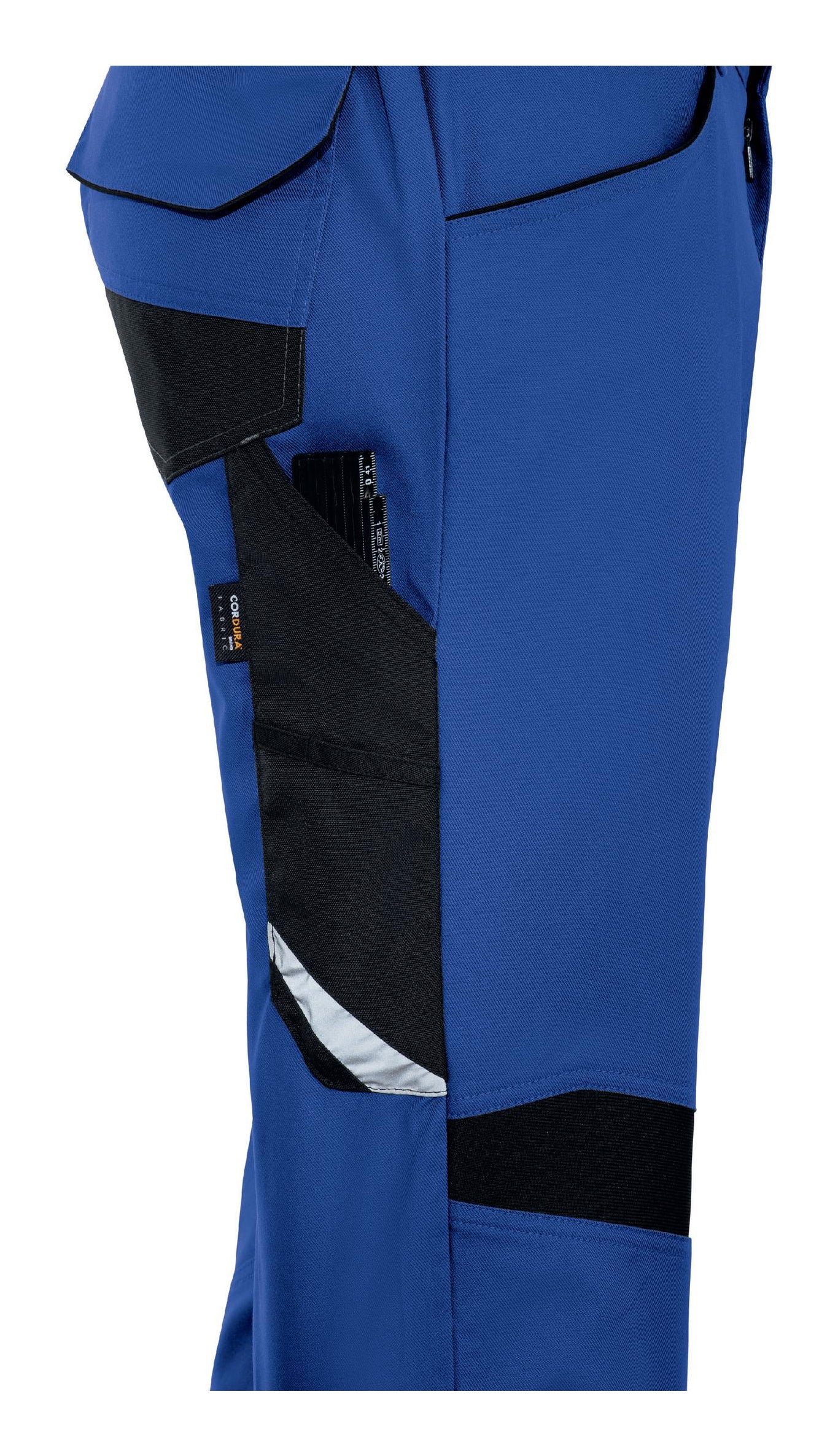 Uvex Cargohose suXXeed industry – Grösse 46 – Schwarz/Nachtblau, 260 g/m², Reflektierend