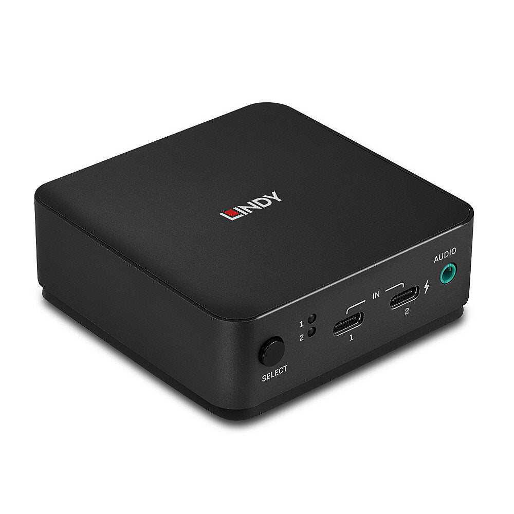Lindy KVM-Switch 2×1, USB-C/Dual HDMI, 4K (3840 × 2160)