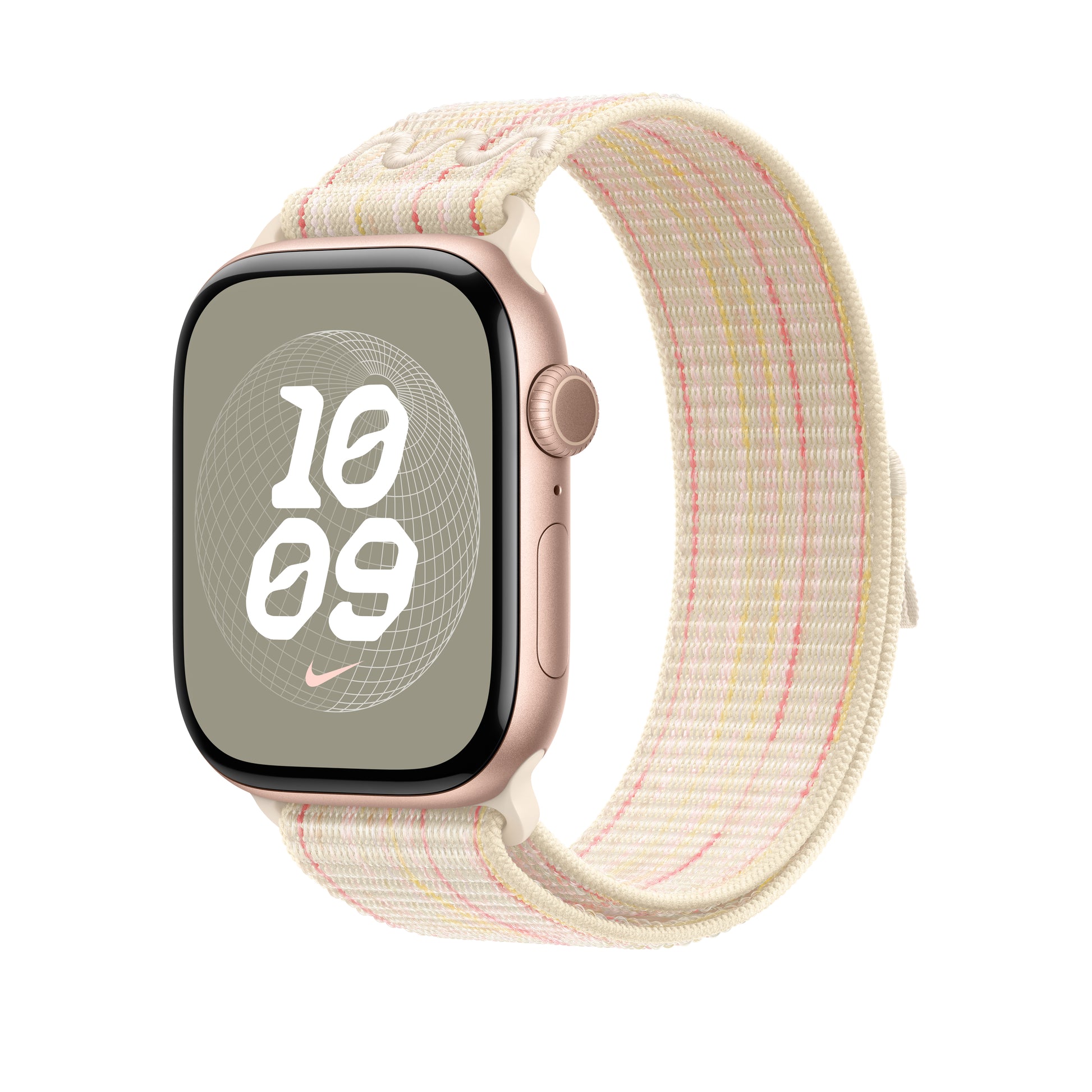Apple Nike Sport Loop – Polarstern/Pink, für Apple Watch
