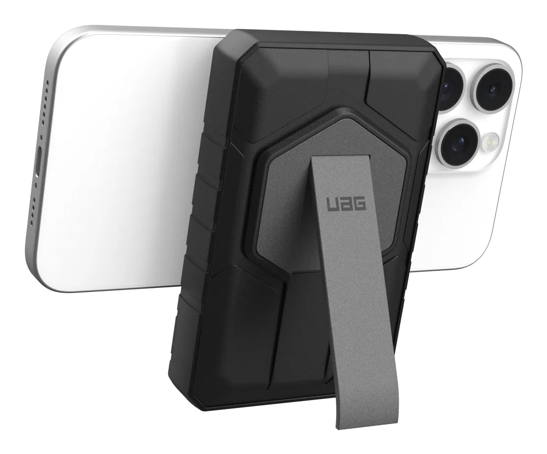 Urban Armor Gear UAG – Powerbank 10000 mAh, PD 20 W, 1× USB-C, 1× USB-A, kabelloses Laden, für Smartphones, schwarz