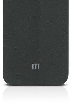 Mobilis Backcover T Series – für Apple iPhone 6–8/SE (2. / 3. Generation) – schwarz